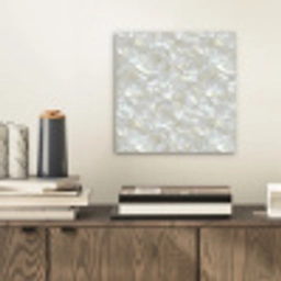 Parelmoerglans - Wit - Schelp aluminium wit klein 46 -sfeer1