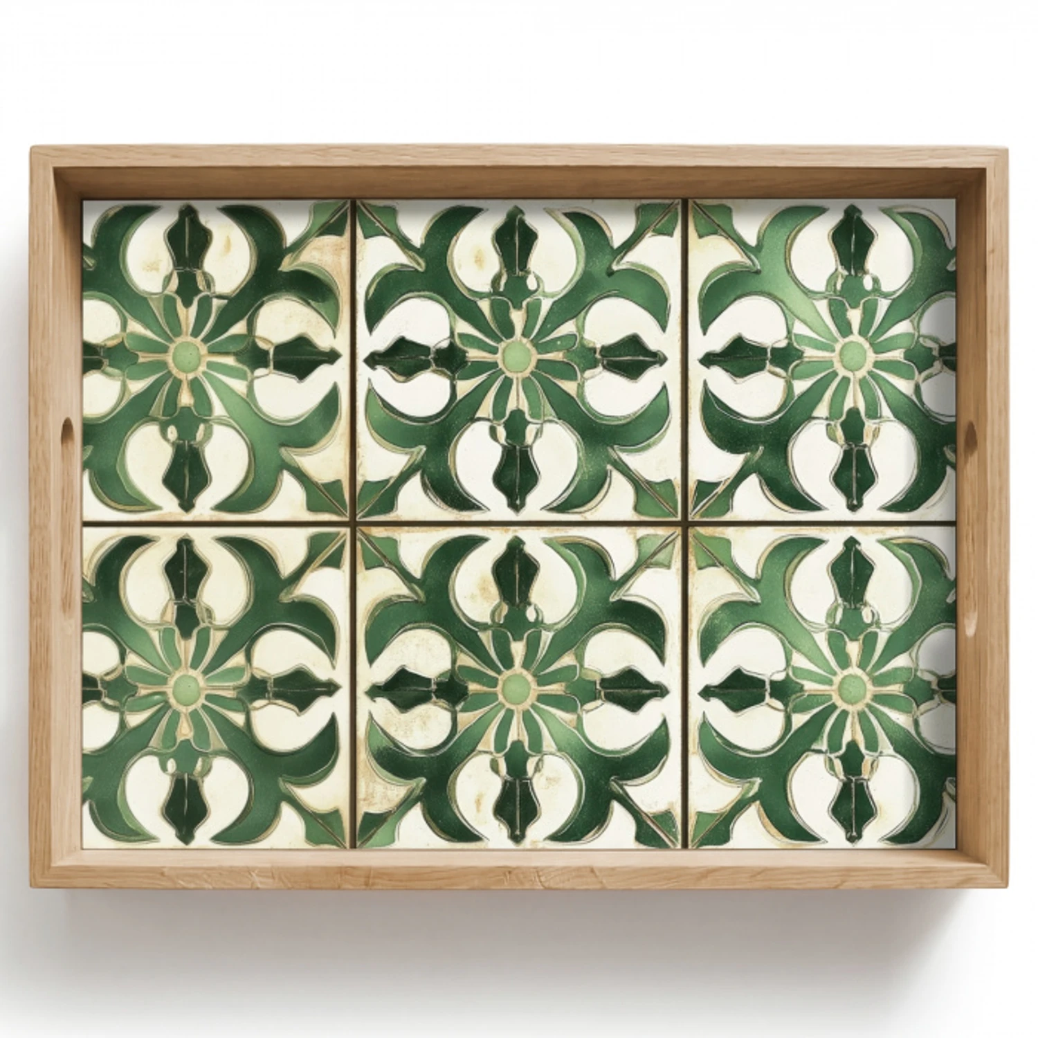 Interieur - Keramiek - Decoratie - Spaans Dienblad Rechthoek middel -z3d_shopping
