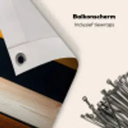 Hout - Planken - Donker - Warm Balkonbeschermer Duitsland klein -closeup_NL