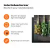 Kruiden - Hout - Paars Inductie beschermer vinyl 3mm klein -zzzzzzz-td-ups