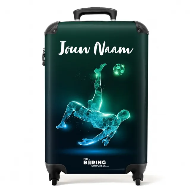 Koffer met naam - Oplichtende omhaal