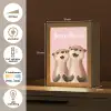 Otters - Glimlach - Bruin Light Box met kabel (Kinderlampje) klein -USP_NL