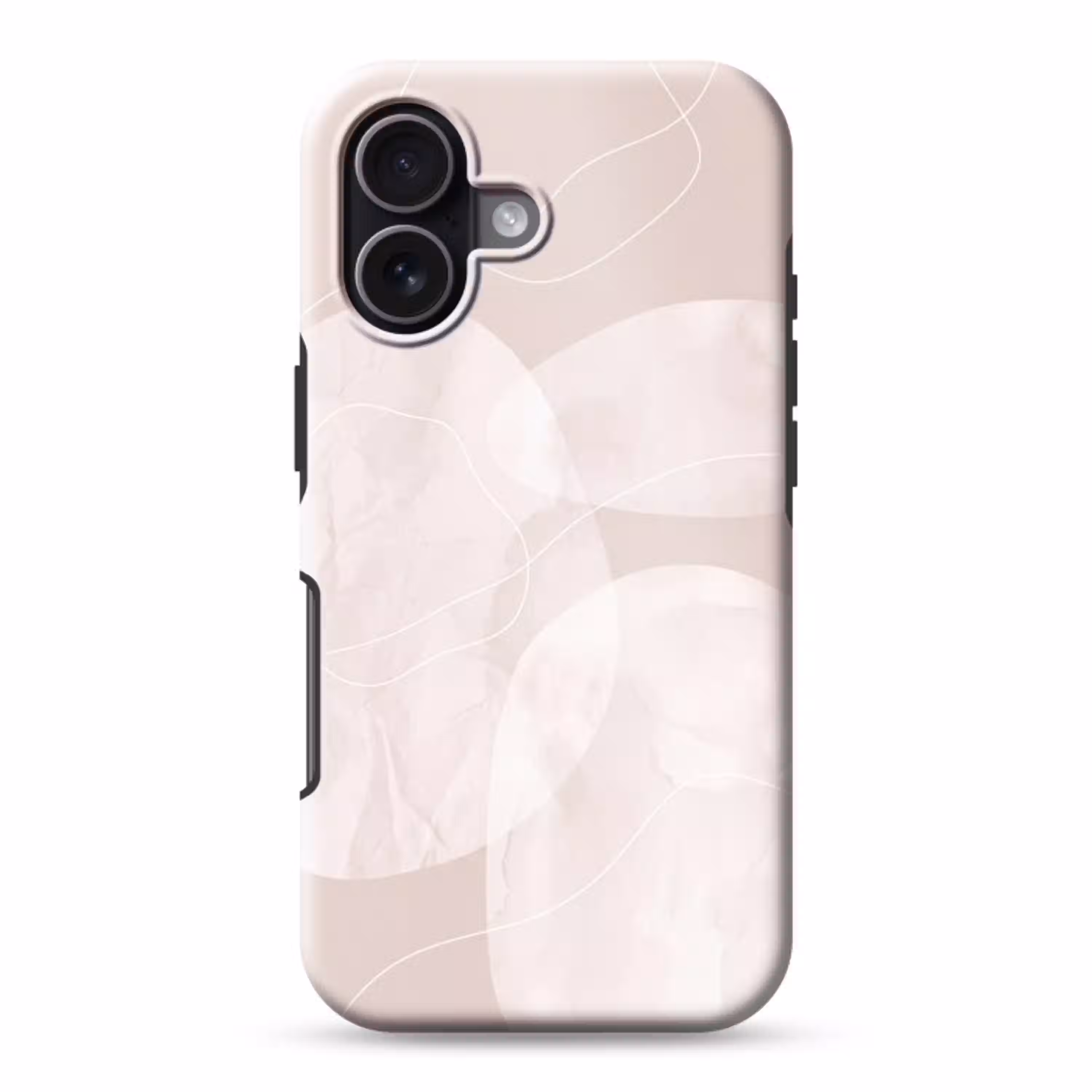Kunst - Lijnen - Modern Toughcase MagSafe Apple iPhone 17 klein -3d