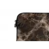 Bruin - Goud - Marmer laptophoes neopreen klein 279 -detail