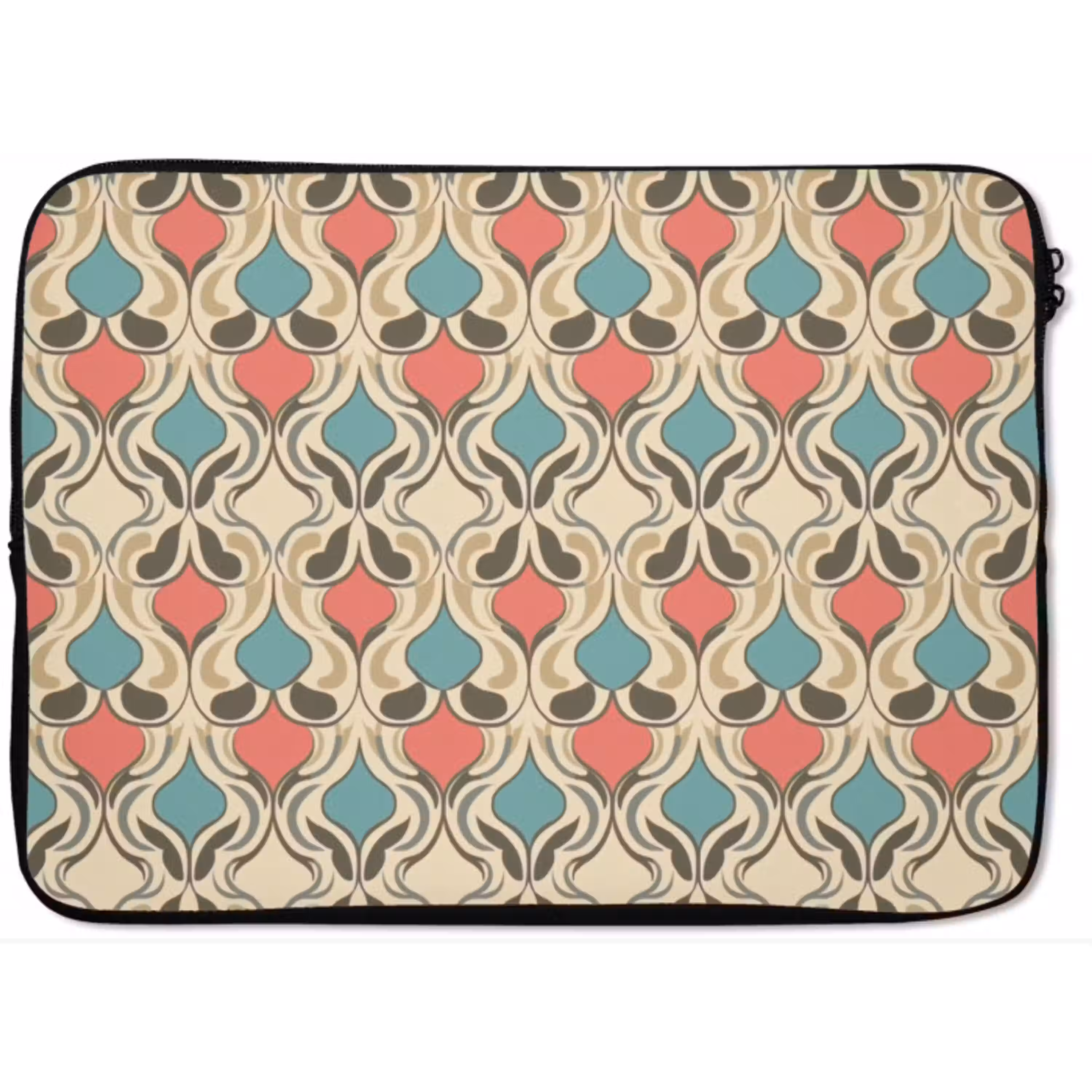 Barok - Retro - Kleurrijk laptophoes neopreen klein 279 -zkaufland3dotto