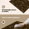 Donker - Graniet - Bruin Inductie beschemer met haakjes klein 777 -ky-schoon-nl