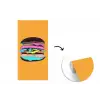 Hamburger - Kleurrijk - Speels fotobehang vinyl groot -3d