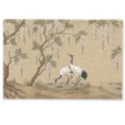 Kraanvogels - Water - Beige Deurmat klein -zkaufland3d