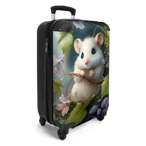 Muffin Muisje NBS - Handbagage koffer - Unisex middel -productfoto_3d