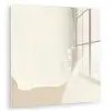 Beige - Abstract - Modern plexiglas 5mm klein -zzzproduct_nieuw