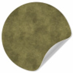 Textuur - Abstract - Groen Wandcirkel behangsticker klein 186 -3d