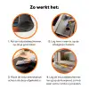 Strand - Zee - Zonsondergnag Inductie beschermer vinyl 3mm klein -zzzzzzz-td-werking