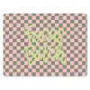 Focus - Vakken - Roze muismat rubber klein -3d