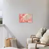 City - Car - Pink Tuinposter op houten frame 2 cm dik klein -sfeer1