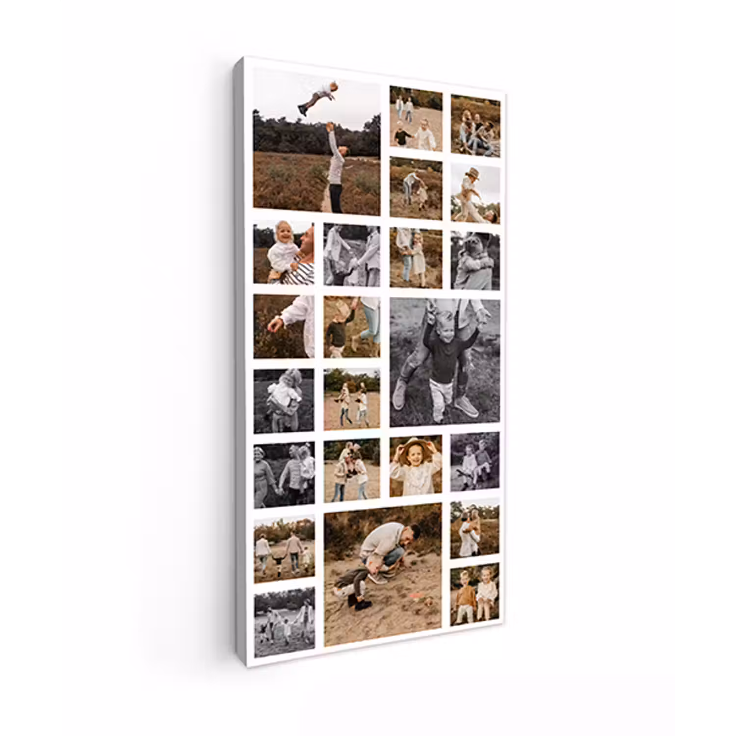 Canvas collage - Staand - 23 foto's