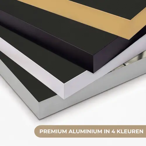 Konijn - Kok - Dier Textielframe zwart klein -USP_kleurenNL