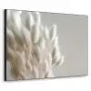 Pluimen - Beige - Minimalistisch Textielframe zwart klein -3d