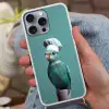 Parkiet - Vogel - Koksmuts - Cute Hoesje iPhone 16 Pro Max met koord klein -sfeer3