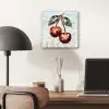 Kersen - Rood - Mozaïek - Blaadjes aluminium wit klein -sfeer5