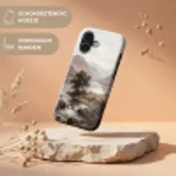 Berglandschap - Meer - Bergen - Vallei - Klassiek Toughcase MagSafe Apple iPhone 17 klein -USP_RandenV_NL