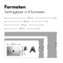 Papa - Lettercollage Muismat XXL klein -sfeer5