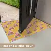 Geel - Rolschaatsen - Patroon Deurmat klein 898 -USP_NL