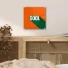 Cool - Oranje - Groen plexiglas 5mm klein -sfeer4