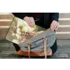 Bloesems - Zonlicht - Quote - Wit laptophoes neopreen klein -tas