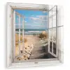 Raam - Zee - Kust - Natuur - Doorkijk - Strand - Waddenzee plexiglas 5mm klein -zzzproduct_nieuw