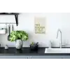 Quote - Appel - Illustratie Muursticker klein -keuken