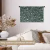 Terrazzo -  Patroon - Kleurrijk - Groen Wandkleed katoen klein 269 -sfeer1