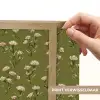 Landelijk - Bloemen -  Groen Light Box met batterij (Wandlamp) middel 907 -USP_websiteprintNL