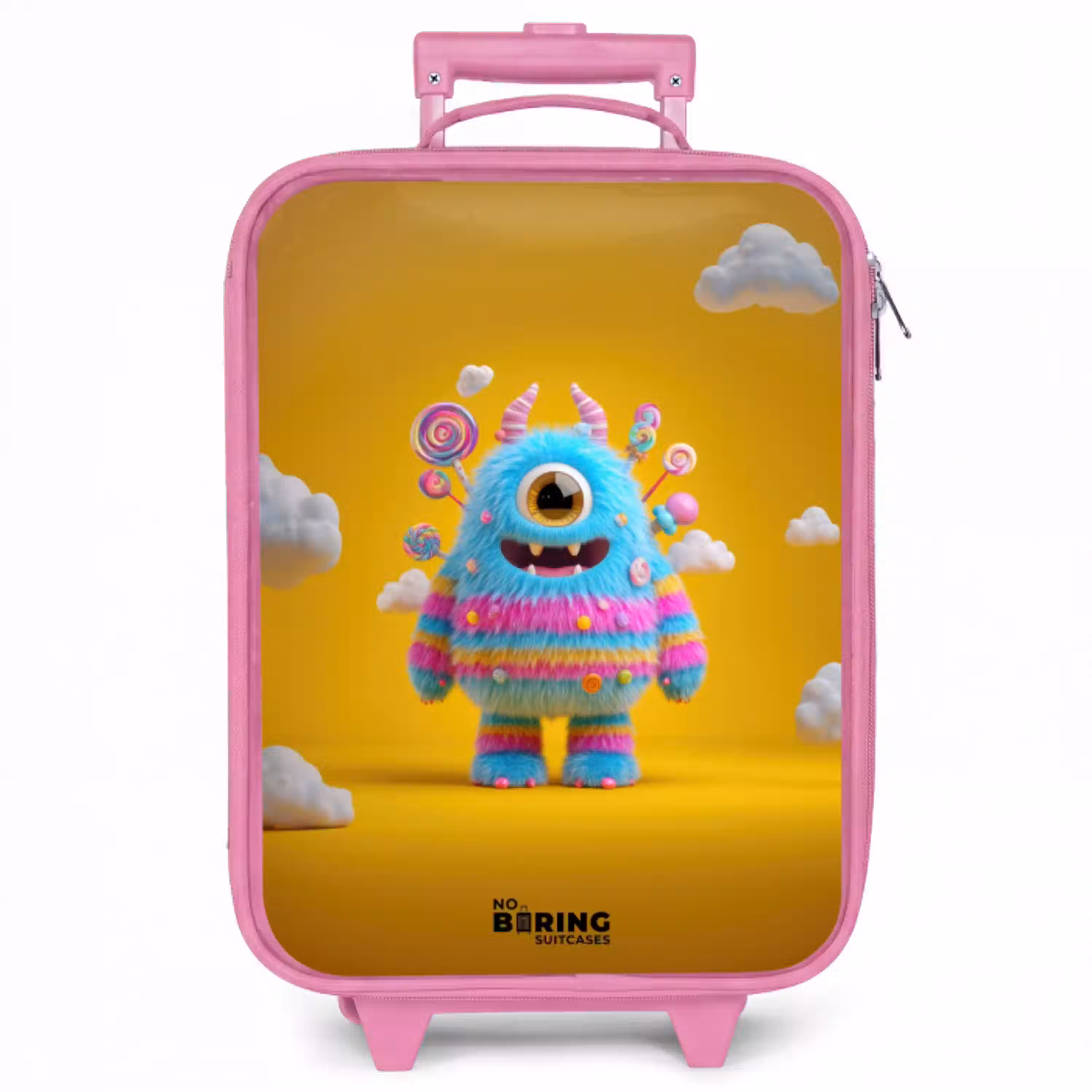 Snoep - Monster - Regenboog Kinderkoffer - Roze klein -zzz_website3d