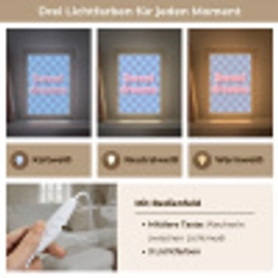Sweet dreams - Vierkanten - Roze - Blauw Light Box met kabel (Tafellamp) klein -USP_lichtkleurDE