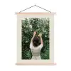 Boom - Appels - Plukken - Natuur textielposter latten blank klein -3d