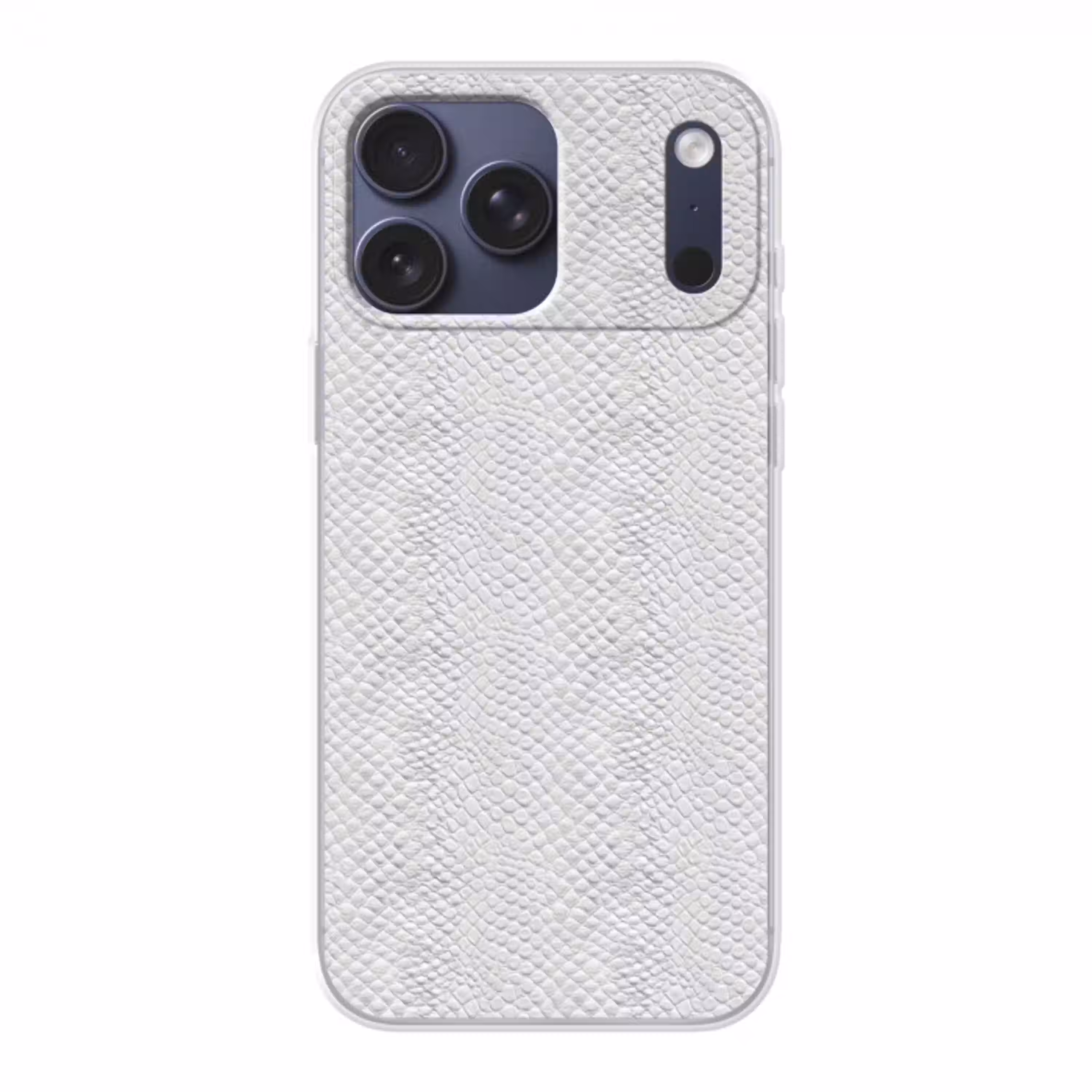 Slang - Patroon - Wit Telefoonhoesje iPhone 17 Pro Max klein 879 -3d