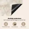 Lichtbeige - Goudbruine Nerven - Marmer Inductie beschermer vinyl 3mm middel 274 -sfeer4