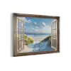 Doorkijk - Strand - Raam - Duinen - Zee plexiglas 5mm klein -z3d