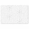 Geometrie - Lijn - Patroon Placemat vinyl groot 368 -zzsfeer1_Kitchenyeah-website