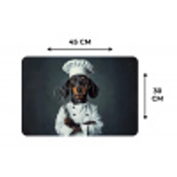 Hond - Garde - Kok Placemat vinyl groot -specs