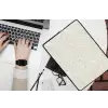 Abstract - Ruiten - Beige laptophoes neopreen klein 279 -bureau
