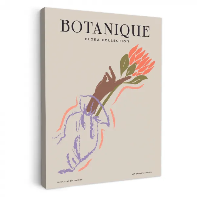 Canvas schilderij - Natuurlijke Elegantie