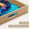 Portret - Sigaret - Kleurrijk - Bril Dienblad Rechthoek middel -USP_HandgreepNL