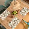 Bloemen - Aquarel - Kleurrijk Placemat vinyl groot 368 -zzsfeer5_Kitchenyeah-website