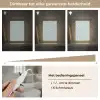 Giraf - Modern - Blauw Light Box met kabel (Tafellamp) klein 925 -USP_dimbaarNL
