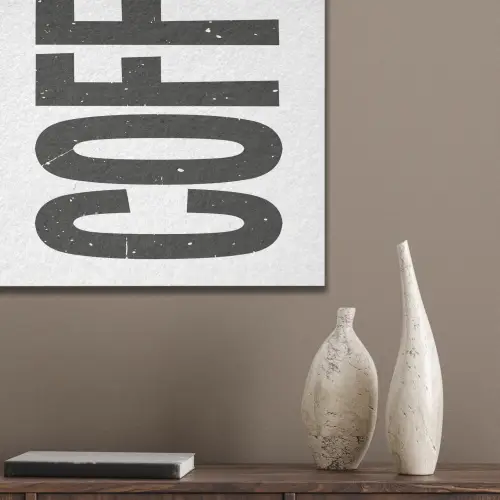 Koffie - Decoratie - Japandi - Vintage PET vilt klein -sfeer6_closeup