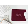 Bordeaux - Nice - minimalistisch muismat rubber klein -witbureau