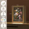 Oude meesters - Kunst - Vaas met bloemen - Jan Davidsz de Heem Light Box met kabel (Tafellamp) klein -USP_NL