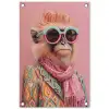 Sjaal - Aap - Zonnebril - Jasje tuinposter los doek klein -3d