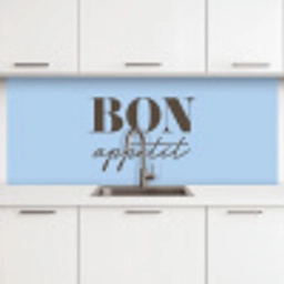 Bon appetit keuken achterwand 2 middel -3d